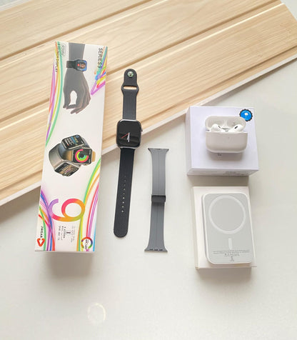 💥 Apple Premium 4-in-1 Combo | Series 9 Watch + AirPods + MagSafe