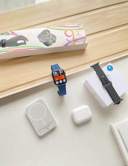 💥 Apple Premium 4-in-1 Combo | Series 9 Watch + AirPods + MagSafe