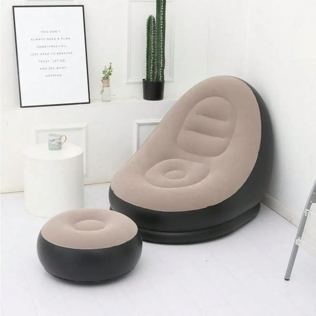 Air Sofa with Electric Air Pump – Ultimate Comfort Anywhere!