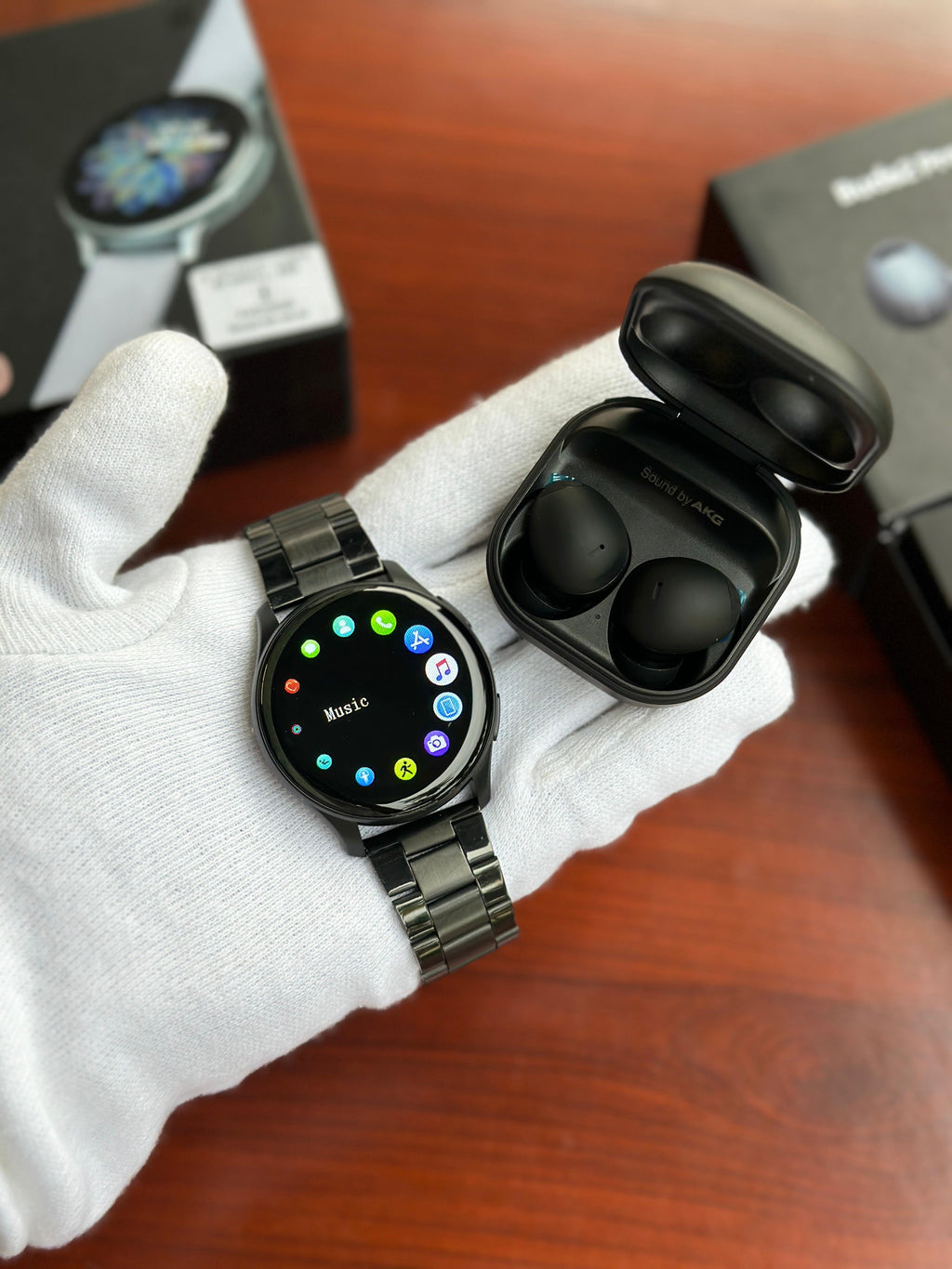 Samsung Active 2 And Samsung Galaxy Buds2 pro