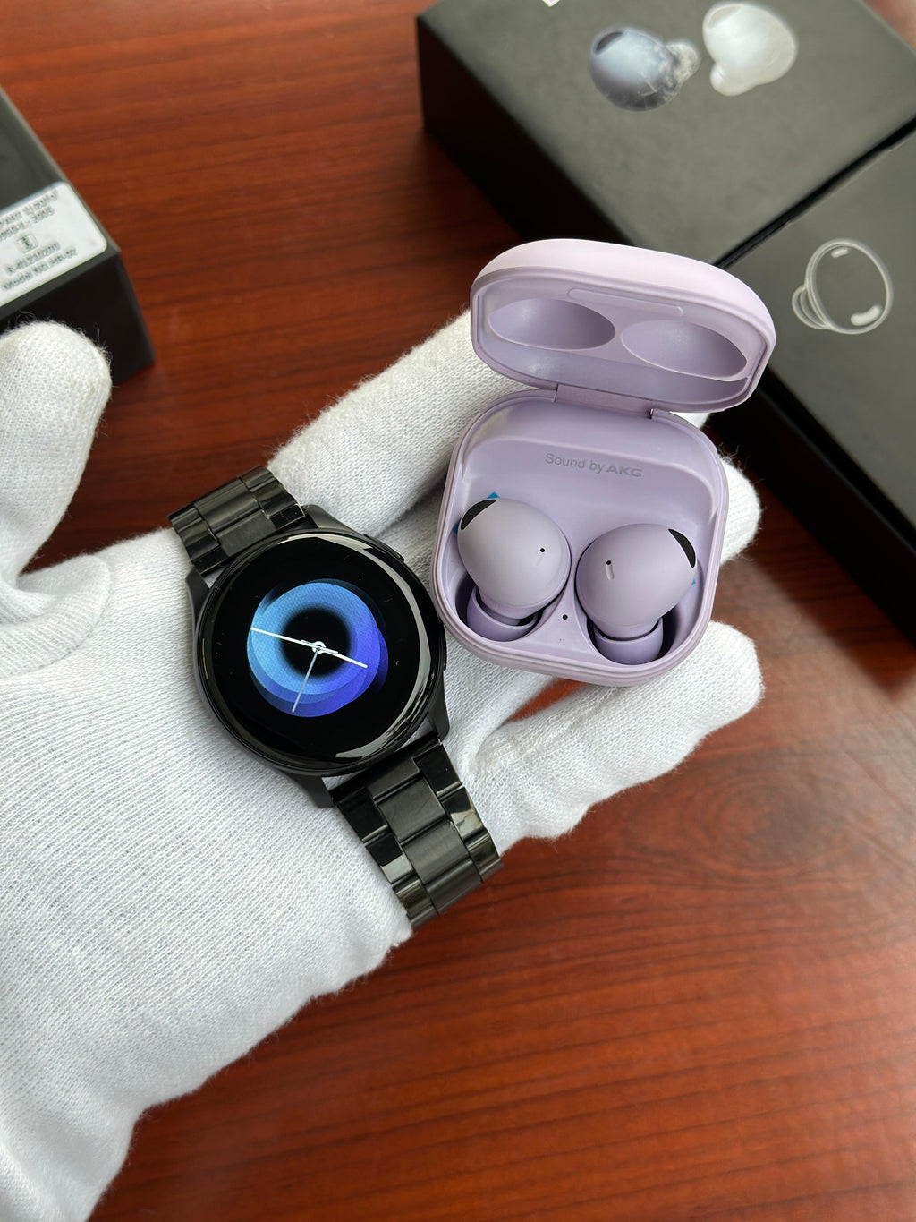 Samsung Active 2 And Samsung Galaxy Buds2 pro